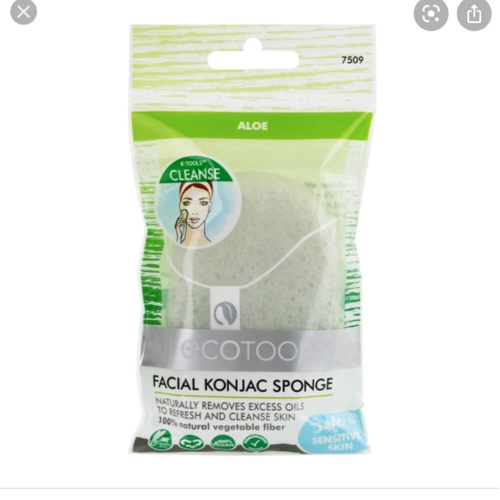 NWT 🛍 ecotools Facial Konjac Sponge
